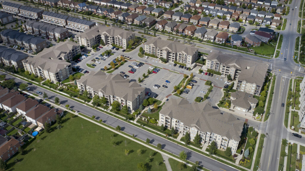 Bristol on Main by Sutherlnad Development Group - Aerial Drone Shot