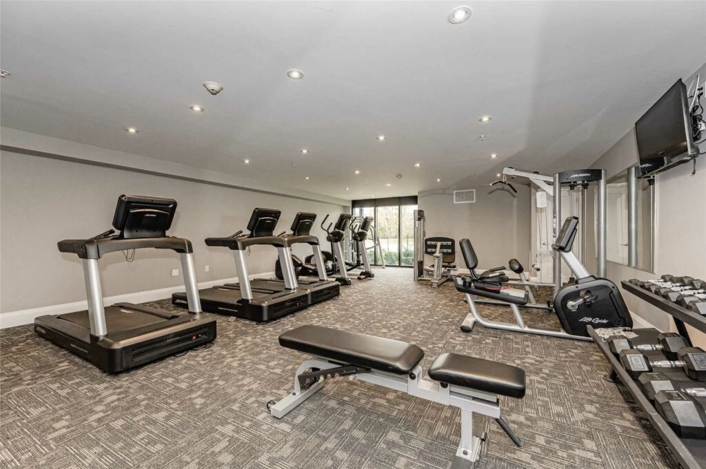 6TEN Condos - 610 Farmstead Drive - Fitness Room Image