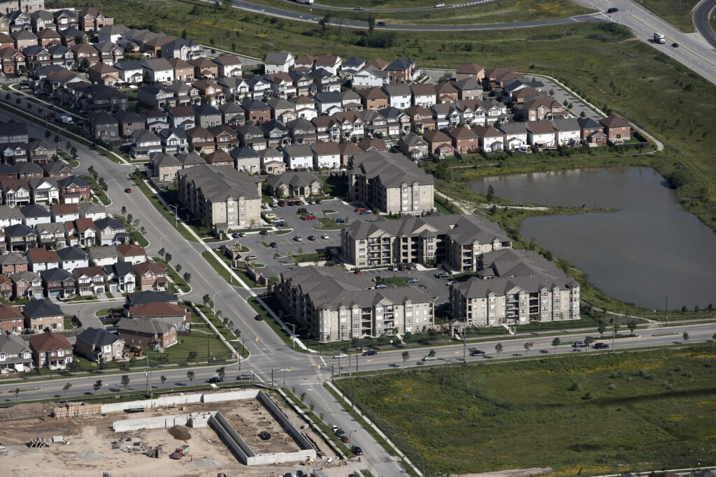 Maple Crossing Aerial by Sutherland Development Group